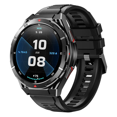 Smart Watch Men AMOLED HD Screen 466*466 Bluetooth Call GPS Posotion Compass Heart Rate Monitor 3ATM Waterproof Sport Smartwatch