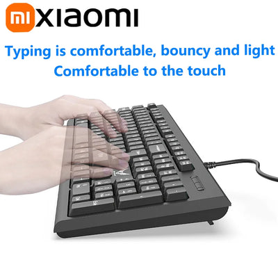 Xiaomi Bluetooth Wireless Keyboard Mini Keyboard For Laptop Tablet Phone ipad Rechargeable Game Keyboard For Android iOS Windows