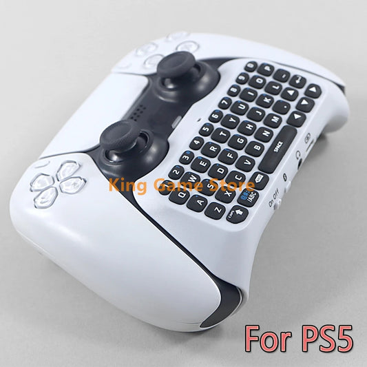 3.5mm Wireless Gamepad Keyboard Controller ChatPad for PS5 Keyboard Built in Speaker Controller Keyboard