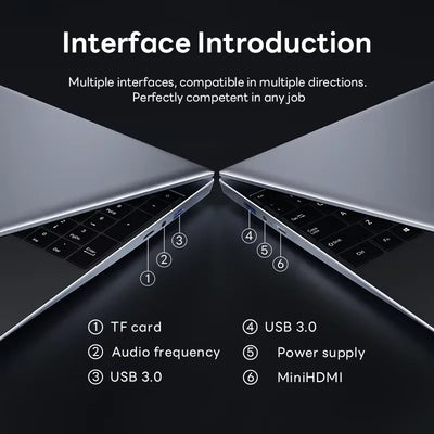 NEW Core i9-8950HK laptop 16GB RAM 2TB SSD Portable laptops 1920*1080 Laptop computer i9-8950hk laptop 14.1-inch Office laptop