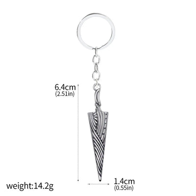 Game Hollow Knight Bone Nail Logo Necklace Jewelry Gift For Women Men Game Fans Alloy Metal Trinket Wholesale