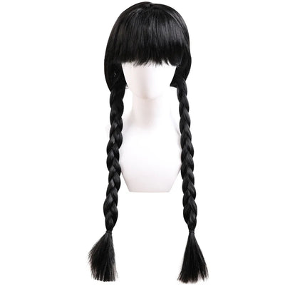 2025 Halloween Horror Children Cosplay Wen. Princess  Add. Black Dress ATF Family Casual Cute Dress For Holiday Party Set