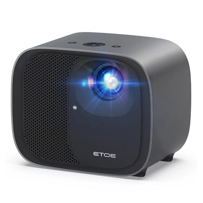 ETOE E3 Pro Projector, Dolby Digital Plus, Native 1080P, 600 ANSI, Android TV 11.0, Amlogic S905, 2GB+16GB, 5G WiFi, 4K Decoding
