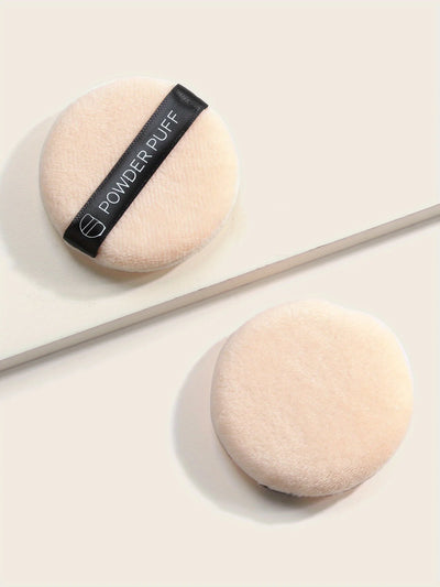 Makeup Puffs for Flawless Foundation Application - Portable and Reusable Sponge for Liquid, Cream, and Powder