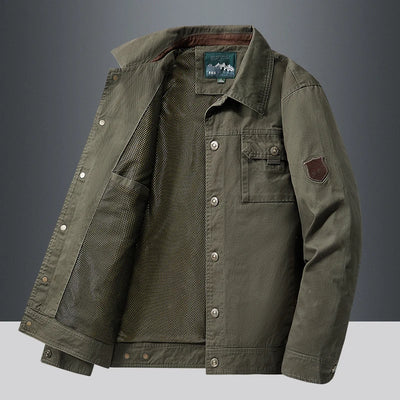 Cargo Jackets New Autumn Men Casual Windbreaker Fashion Bomber Jacket Coat Male Baseball Jackets Camping Outerwear Man Clothes