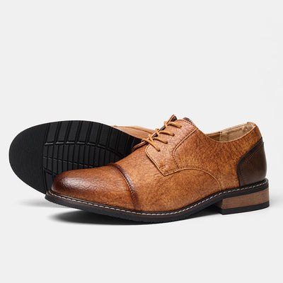 Size 7~13 Men Shoes 2024 New Men Casual Derby Shoes Fashion Men Leather Shoes