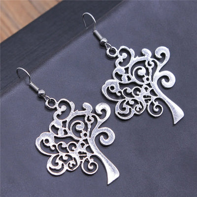 Tree Earring Women Drop Earrings Round Tree Dangle Earrings Women Fashion Jewelry Gift For Women