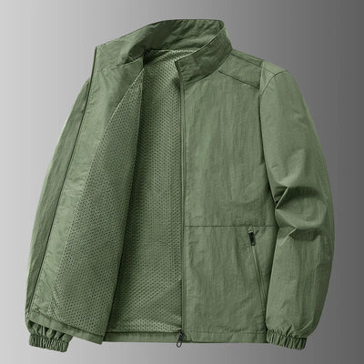 Men's jacket  spring and autumn thin casual sports jacket  windproof jacket  2025 new workwear  outdoor assault jacket  top