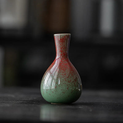 Vase ornaments, dried flower utensils, ceramic decorations, dining tables, simple and fresh home decor, small vase decorations