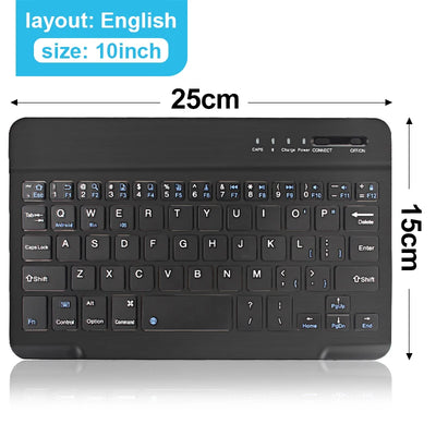 Bluetooth Keyboard Mini Keyboard 200mAh Rechargeable Keyboard Wireless Gaming Keyboard for PC Laptop Tablet Android iOS Windows
