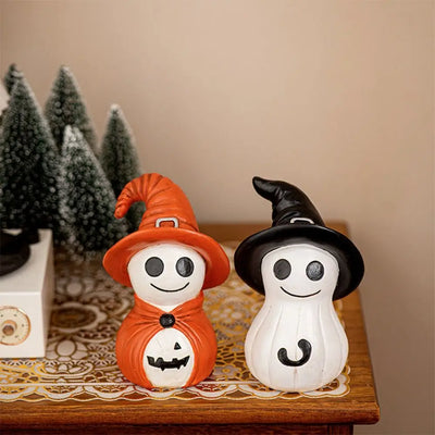 Halloween Themed Halloween Desktop Decoration Model Handicraft Spooky Creat Resin Ornaments Display Funny Doll