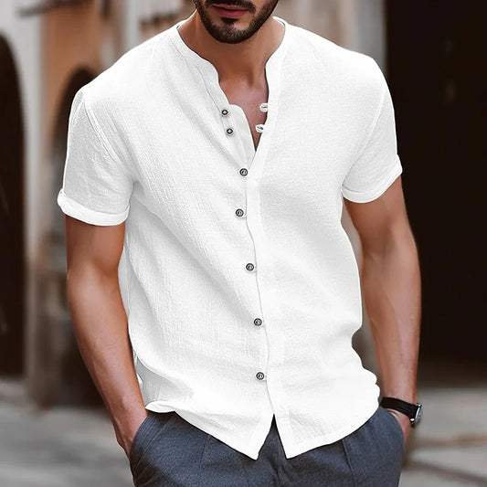 Beach Shirts Man Summer Shirt Cotton Linen Shirt Men Cotton Shirts Men Casual Shirts Summer Shirt Men Men Beach Shirt