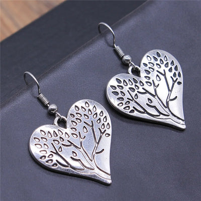 Tree Earring Women Drop Earrings Round Tree Dangle Earrings Women Fashion Jewelry Gift For Women