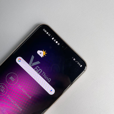 Original LG V60 ThinQ 5G Mobile Phone V600VM V600TM 8GB+128GB NFC P-OLED 6.8'' 64MP+13MP+10MP Snapdragon865 Octa-Core SmartPhone