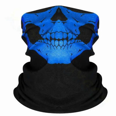 Bicycle Ski Skull Half Face Mask Ghost Scarf Multi Use Neck Warmer Cod Маска От Вируса Masque Tissu Mascara Para Rosto