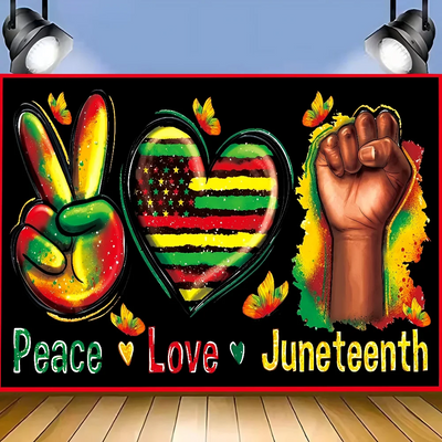 Juneteenth Decoration Background Backdrop African American Famous People Banner School Classroom Bulletin Board Decoration