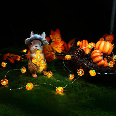 1/2/3M Portable USB Halloween Party Decoration For Home bar Atmosphere Decor Pumpkin Horror Eyeballs LED String Lights  2025