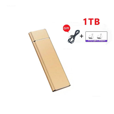 New External Hard Drive 1TB Ssd High-Speed Solid State Drive USB3 Interface Portable Hard Disk External Hard Drive for PC Laptop