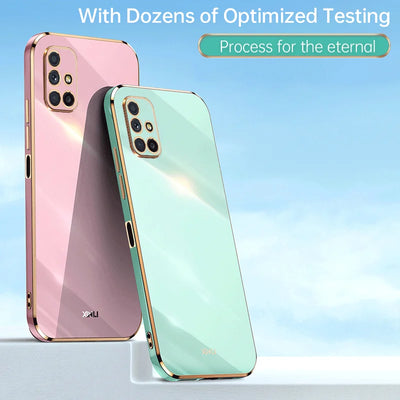 Funda de TPU suave para Samsung Galaxy M51 con protección antihuellas para la cámara.