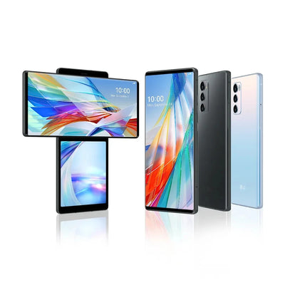 LG WING 5G Original Unlocked Mobile phone F100N US Version 4G LTE Cell Phone 6.8'' 8GB RAM 128GB/256GB ROM Android SmartPhone