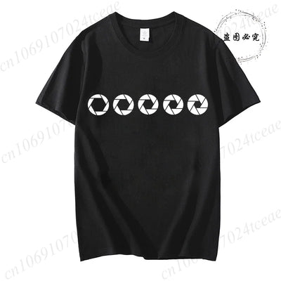 Shirts for Men Casual Clothing Funny Si, Soy Fotógrafo T-shirts Harajuku Streetwear Fashion Summer Tshirt Loose Men T Shirt Tops