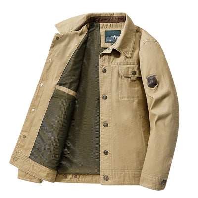 Cargo Jackets New Autumn Men Casual Windbreaker Fashion Bomber Jacket Coat Male Baseball Jackets Camping Outerwear Man Clothes