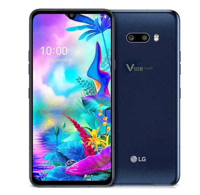 LG V50S ThinQ 5G Original Mobile Phone 8GB RAM 256GB ROM LG V510N Android 32MP Camera 4G LTE Fingerprint Unlocked CellPhone