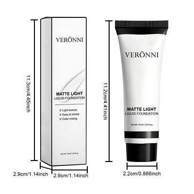 Professional White Face Foundation-Waterproof,Matte Finish,for Photography,Clown,Gothic Makeup,24H Wear,Natural Look Cosmetics