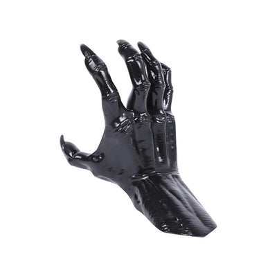 3pcs Halloween Wall Decorations Creepy Hands Candles Holder Wall Hanging Hook Collection Scary Ghost Hand Storage Shelf Decor