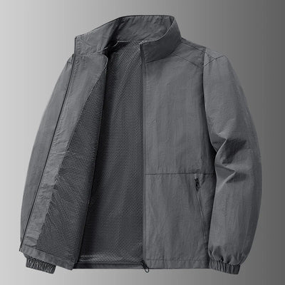 Men's jacket  spring and autumn thin casual sports jacket  windproof jacket  2025 new workwear  outdoor assault jacket  top