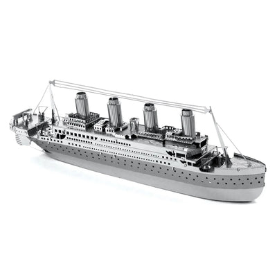 Black Pearl Pirate Ship 3D Metal Puzzle Model Kits DIY Laser Cut Puzzles Jigsaw Toy For Children