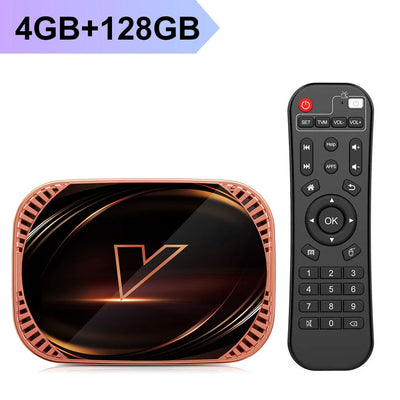 VONTAR X4 Amlogic S905X4 Smart TV Box Android 11 4GB 128G 32GB 64GB Wifi  BT AV1 Media Player TVBOX 4K 1000M Set top box