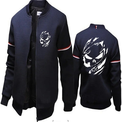 High-quality men's zip cardigan jacket business stand-up jumper jacket men's zip jacket casual sports jacket