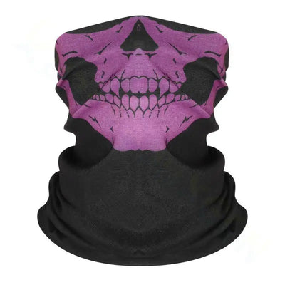 Bicycle Ski Skull Half Face Mask Ghost Scarf Multi Use Neck Warmer Cod Маска От Вируса Masque Tissu Mascara Para Rosto