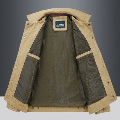 Cargo Jackets New Autumn Men Casual Windbreaker Fashion Bomber Jacket Coat Male Baseball Jackets Camping Outerwear Man Clothes