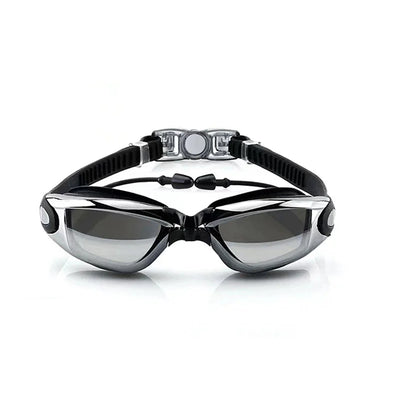 Swimming Goggles Men Women Swim Glasses with Earplug Professional Silicone Pool Diving Eyewear Waterproof Anti-fog UV Protection