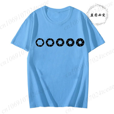 Shirts for Men Casual Clothing Funny Si, Soy Fotógrafo T-shirts Harajuku Streetwear Fashion Summer Tshirt Loose Men T Shirt Tops