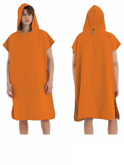 Microfiber Hooded Towel Men Women Swim Beach Travel Quick Dry Changing Robe Cape Bath Towel Bathrobe Surf Poncho Sauna Play