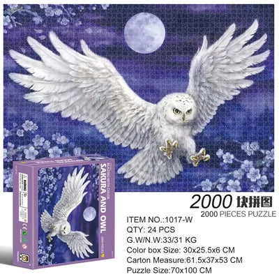 2000 Pieces Jigsaw Puzzle Various Landscape Patterns Jigsaw Puzzle Educational Toy for Kids Children 's Games Christmas Gift