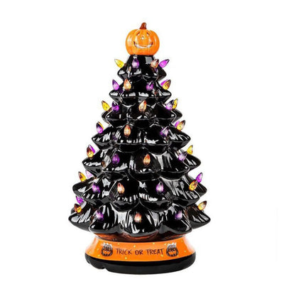 2025 Halloween Glowing Decorations Halloween Luminous Decorative item Halloween Tree Gifts Festive Christmas Tree Gift Decor