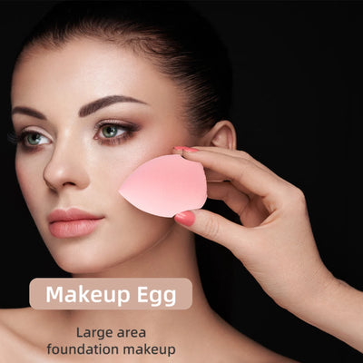 Makeup Brushes and Sponges Set, Pink Makeup Puff,  Headband, Wristband Remover ,  8-16mm DIY Eyelash Extension Kit makeup tool
