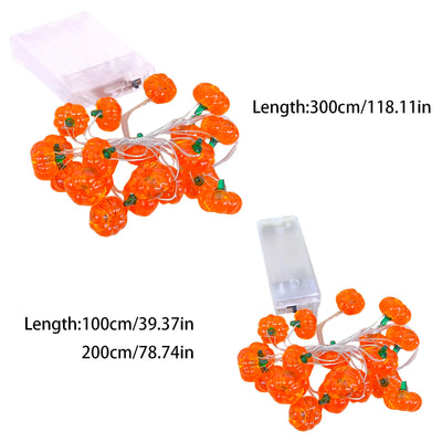1/2/3M Portable USB Halloween Party Decoration For Home bar Atmosphere Decor Pumpkin Horror Eyeballs LED String Lights  2025