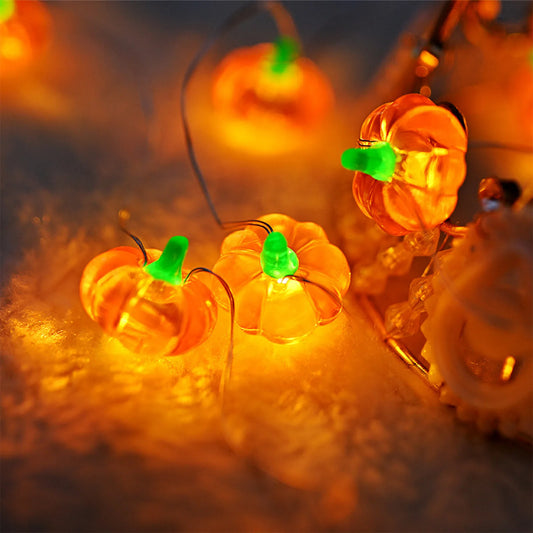 1/2/3M Portable USB Halloween Party Decoration For Home bar Atmosphere Decor Pumpkin Horror Eyeballs LED String Lights  2025