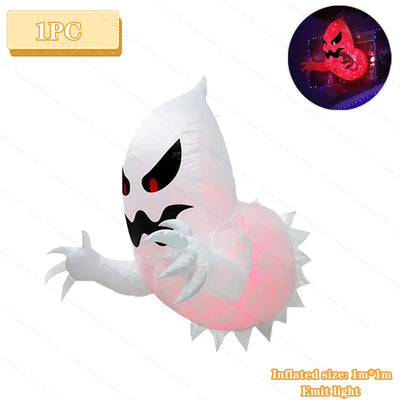 Halloween Blow Up Inflatable Giant Ghost Scary Air Inflation Phantom Unique Coming Party Outside Yard Garden Lawn Decor Props