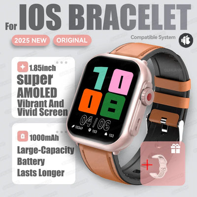 2025New For XIAOMI IOS Watch Ultra2 Smart Watches Women 1000mAh 1.85