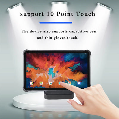 13.3 Inch Rugged Android 12 Tablet Rockchip RK3588 2.4GHz Dual Camera 5MP+13MP ROM 256GB  8000mAh Battery 4G LTE GPS WiFi BT NFC
