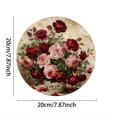 2D Retro Floral Wooden Decoration, Perfect for Home, Garden, and Farmhouse Decoration - The Ideal Choice for Mother's Day.