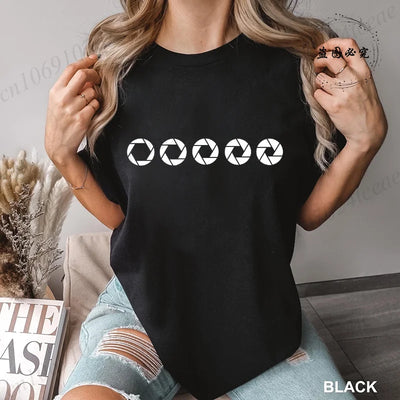 Shirts for Men Casual Clothing Funny Si, Soy Fotógrafo T-shirts Harajuku Streetwear Fashion Summer Tshirt Loose Men T Shirt Tops