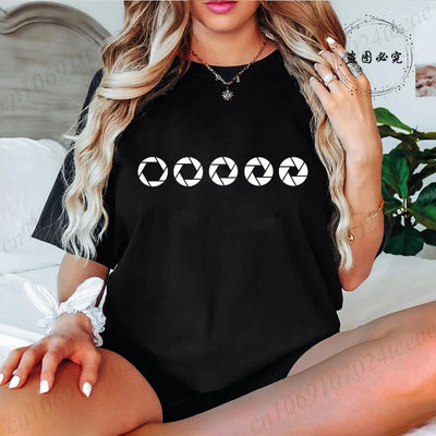 Shirts for Men Casual Clothing Funny Si, Soy Fotógrafo T-shirts Harajuku Streetwear Fashion Summer Tshirt Loose Men T Shirt Tops