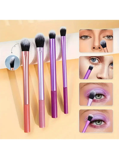 8 professional makeup brushes set, full set of powder brushes, concealer, eye shadow, powder blusher brush, soft makeup brush